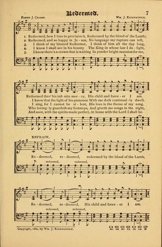 The Revival Wave: A Book of Revival Hymns and Music page 7