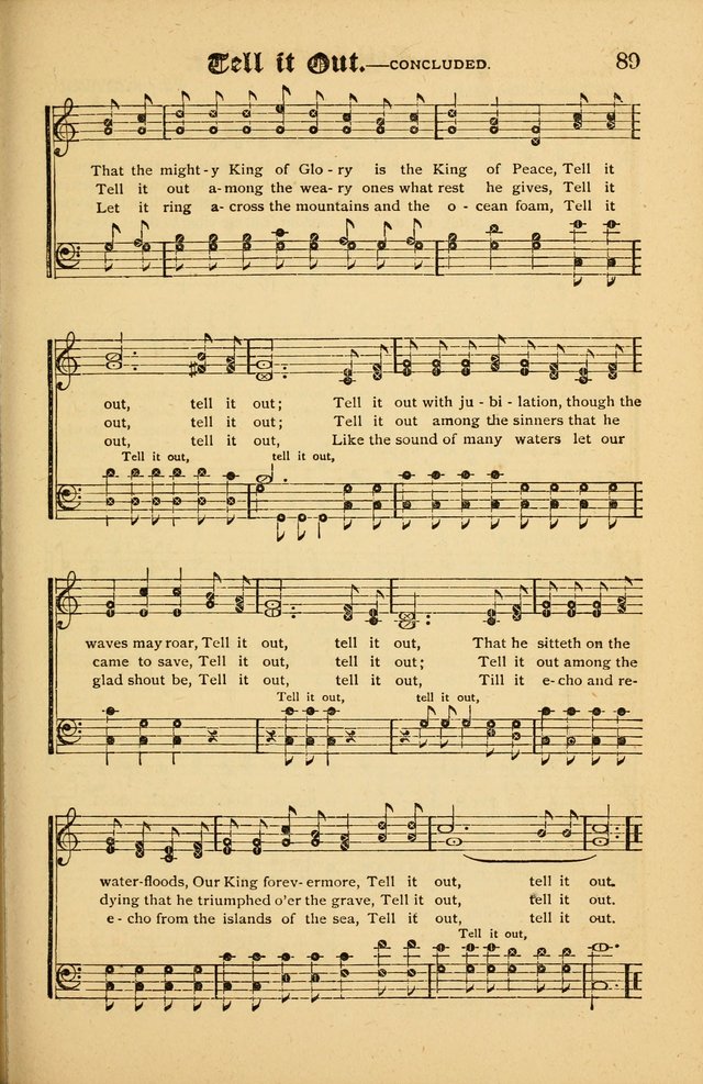 The Revival Wave: A Book of Revival Hymns and Music page 89