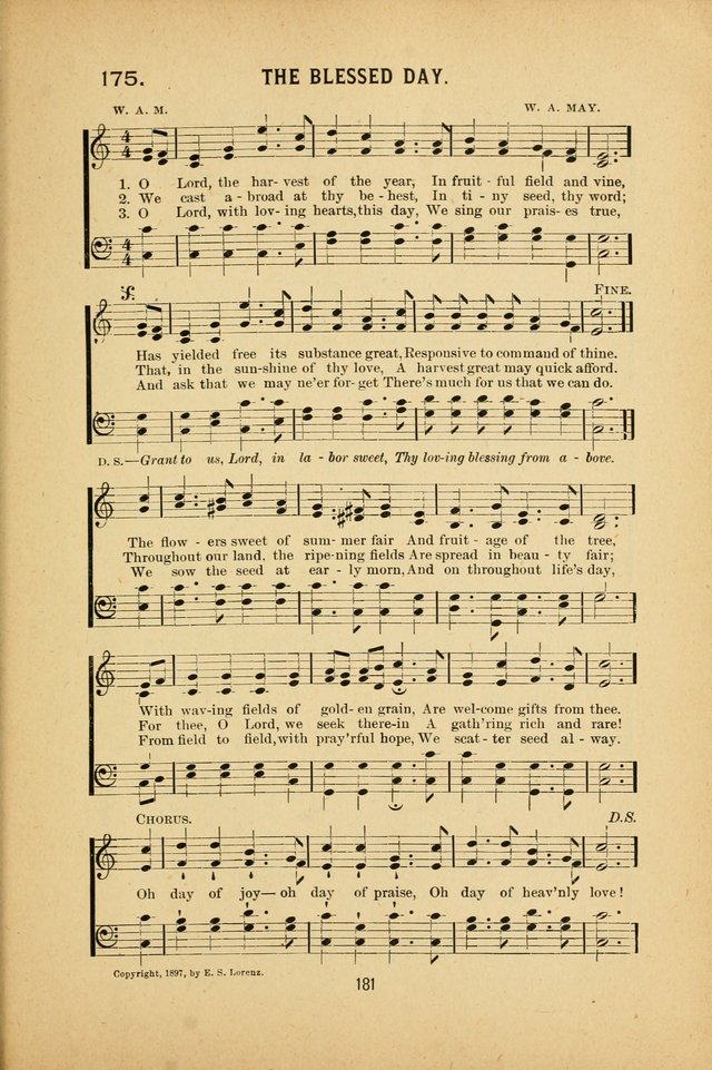 Riches of Grace: a Collection of New Songs and Standard Hymns page 181