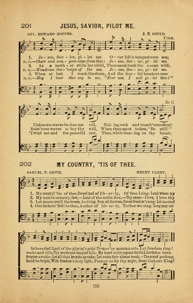 Riches of Grace: a Collection of New Songs and Standard Hymns page 199