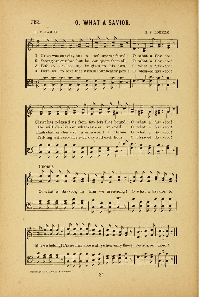 Riches of Grace: a Collection of New Songs and Standard Hymns page 34