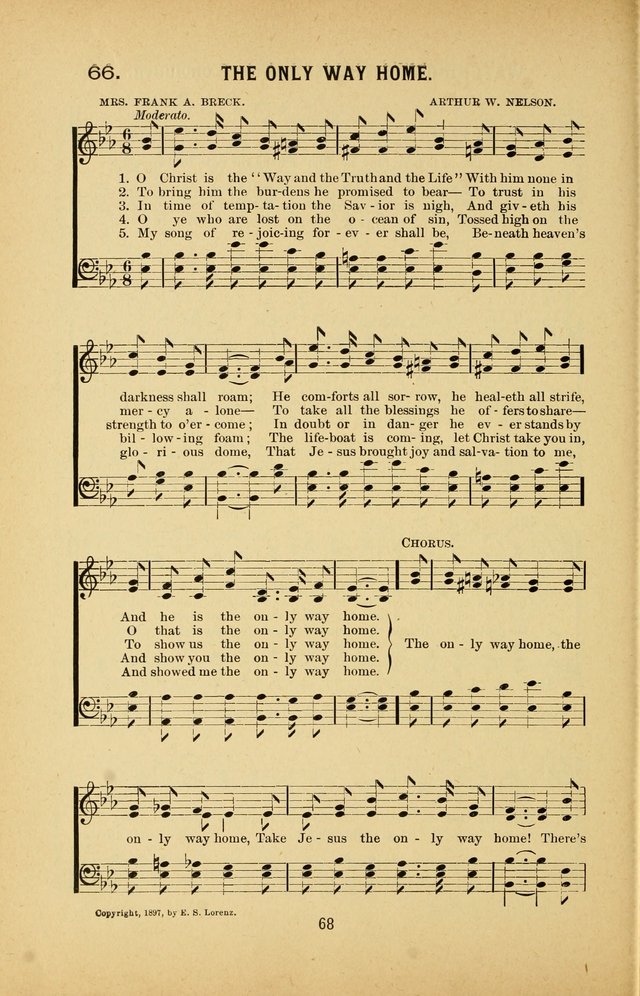 Riches of Grace: a Collection of New Songs and Standard Hymns page 68