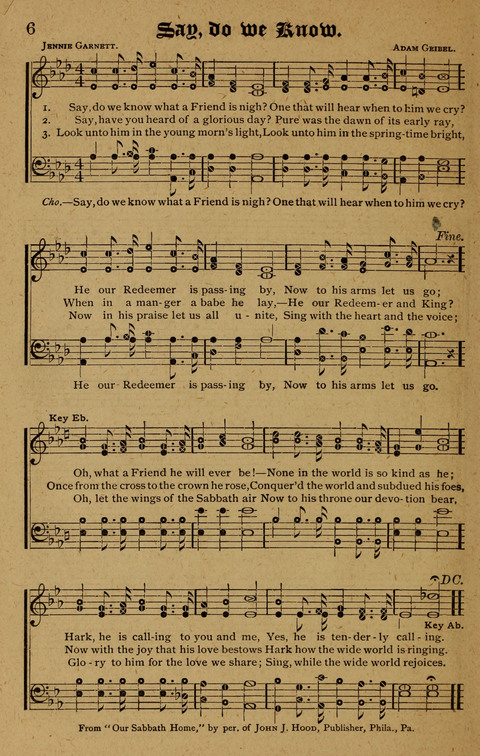 Rays of Sunshine: Sacred Songs page 6