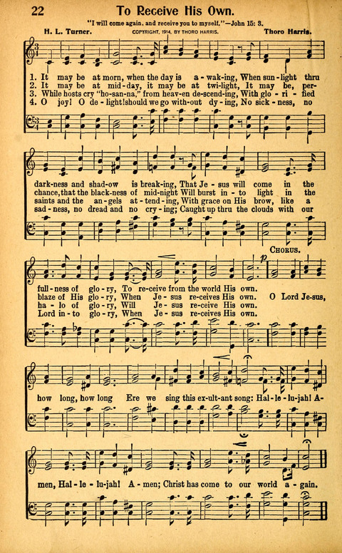 Rose of Sharon Hymns page 22