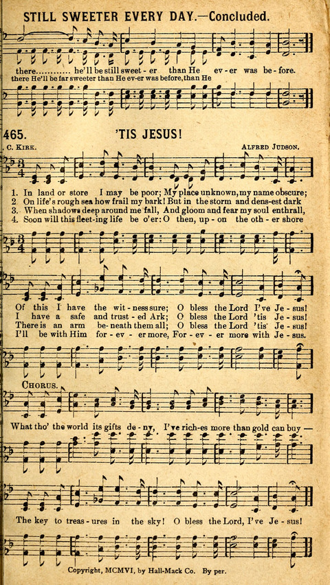 Rose of Sharon Hymns page 403