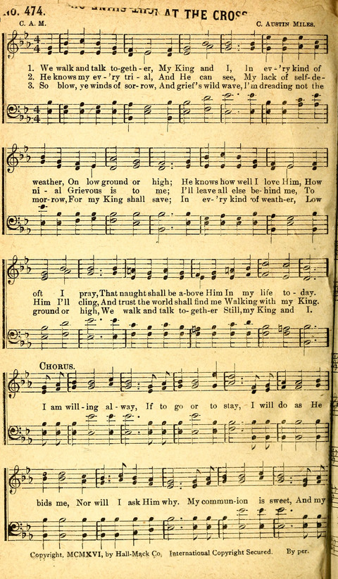 Rose of Sharon Hymns page 412