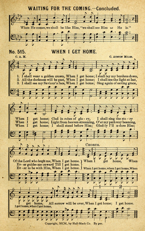 Rose of Sharon Hymns page 451