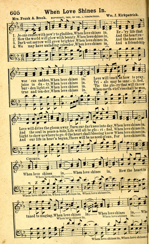 Rose of Sharon Hymns page 540