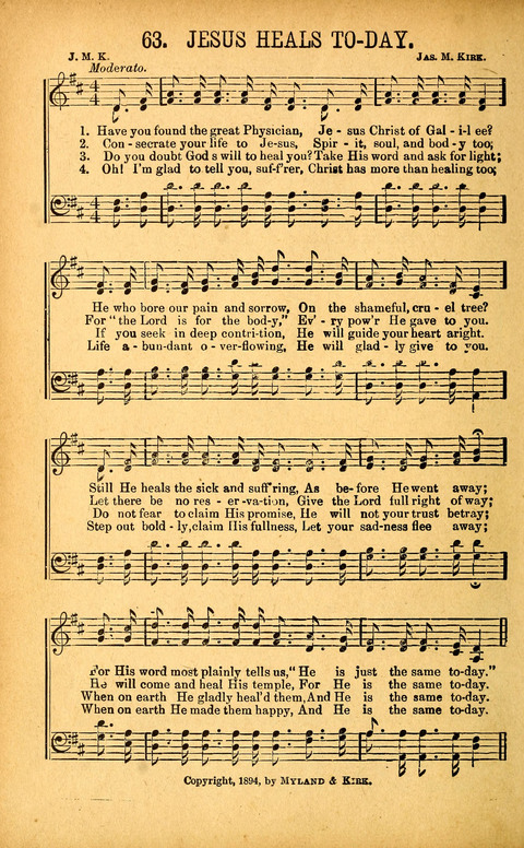 Rose of Sharon Hymns page 58