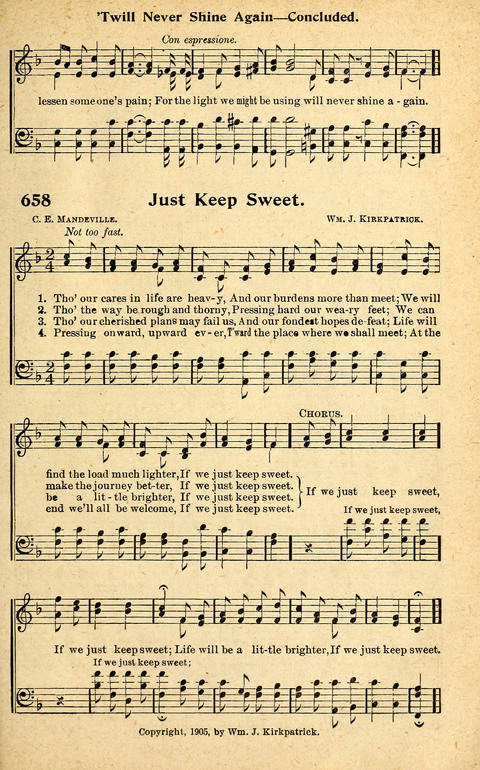 Rose of Sharon Hymns page 593