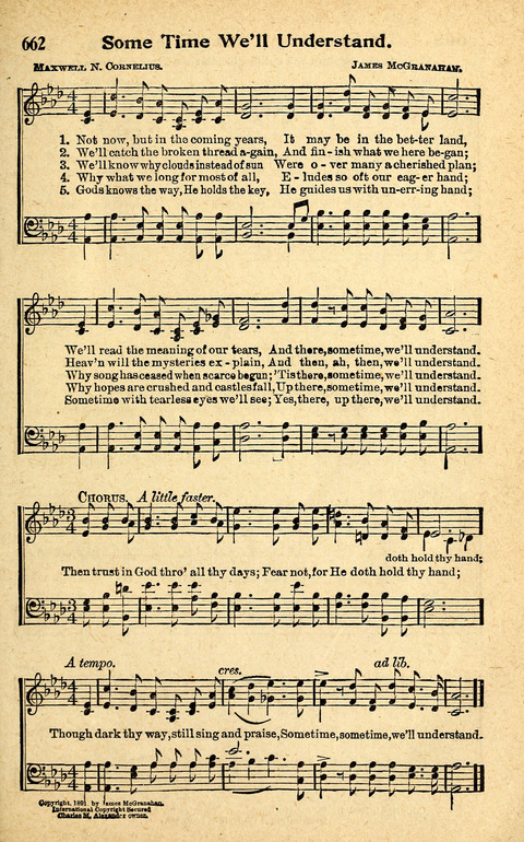 Rose of Sharon Hymns page 597