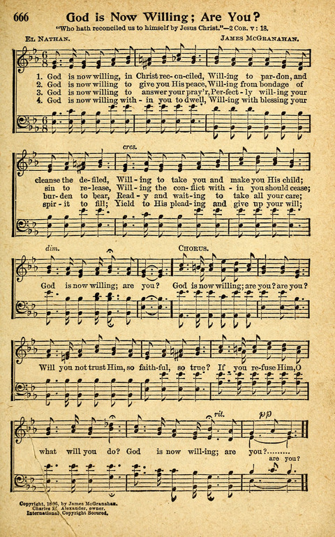 Rose of Sharon Hymns page 601