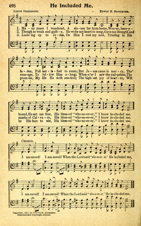 Rose of Sharon Hymns page 632