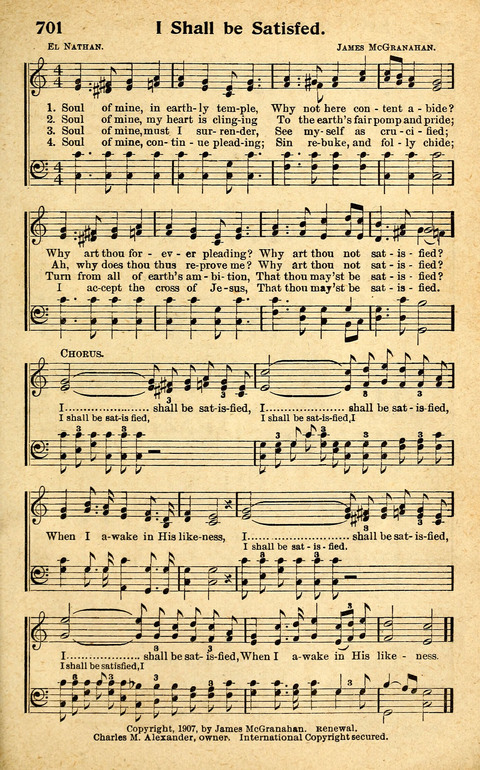 Rose of Sharon Hymns page 635