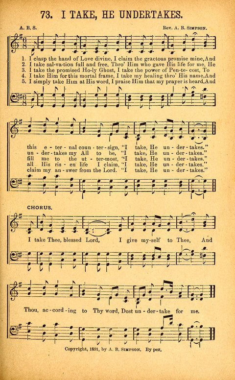 Rose of Sharon Hymns page 65