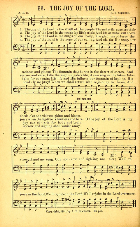 Rose of Sharon Hymns page 84