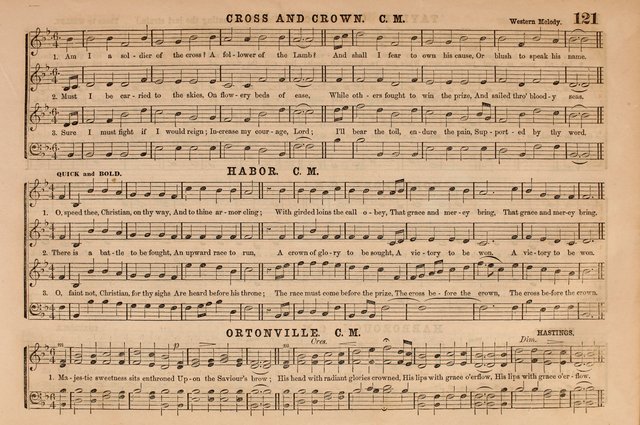 Selah: a collection of psalm and hymn tunes, introits, anthems, chants, motetts, choruses, etc. adapted to the use of classes, private circles, and worship assemblies page 121