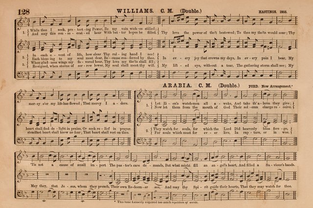 Selah: a collection of psalm and hymn tunes, introits, anthems, chants, motetts, choruses, etc. adapted to the use of classes, private circles, and worship assemblies page 128