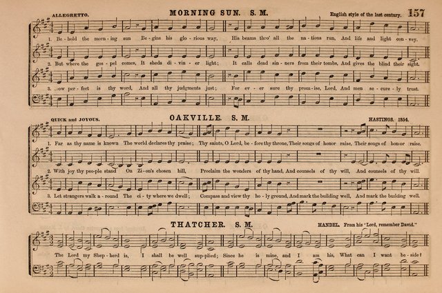 Selah: a collection of psalm and hymn tunes, introits, anthems, chants, motetts, choruses, etc. adapted to the use of classes, private circles, and worship assemblies page 157