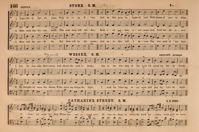 Selah: a collection of psalm and hymn tunes, introits, anthems, chants, motetts, choruses, etc. adapted to the use of classes, private circles, and worship assemblies page 166