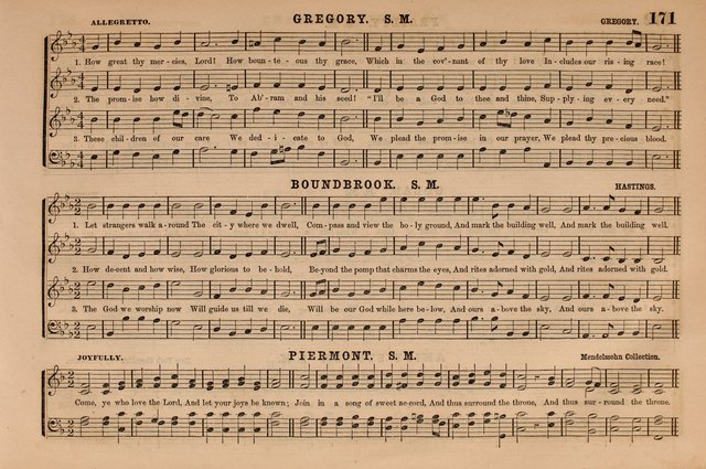 Selah: a collection of psalm and hymn tunes, introits, anthems, chants, motetts, choruses, etc. adapted to the use of classes, private circles, and worship assemblies page 171