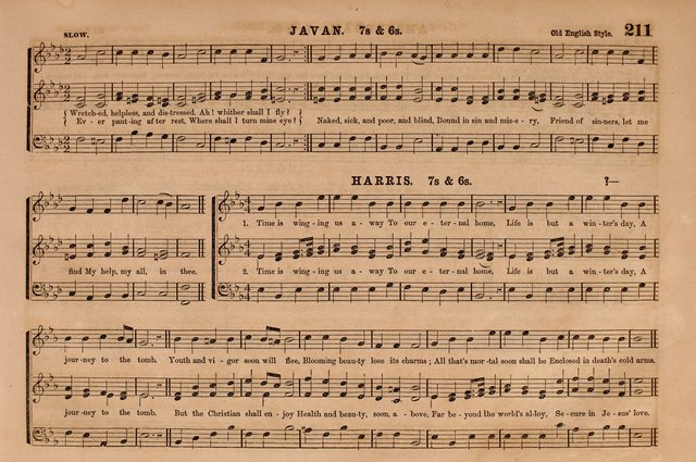 Selah: a collection of psalm and hymn tunes, introits, anthems, chants, motetts, choruses, etc. adapted to the use of classes, private circles, and worship assemblies page 211