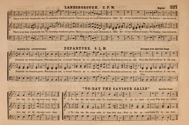 Selah: a collection of psalm and hymn tunes, introits, anthems, chants, motetts, choruses, etc. adapted to the use of classes, private circles, and worship assemblies page 227