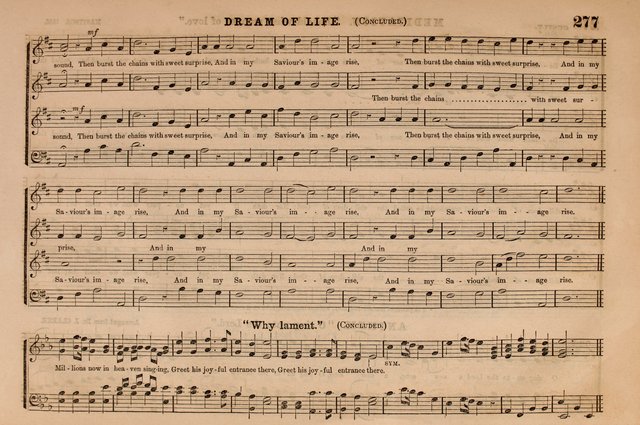 Selah: a collection of psalm and hymn tunes, introits, anthems, chants, motetts, choruses, etc. adapted to the use of classes, private circles, and worship assemblies page 277