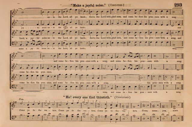 Selah: a collection of psalm and hymn tunes, introits, anthems, chants, motetts, choruses, etc. adapted to the use of classes, private circles, and worship assemblies page 293