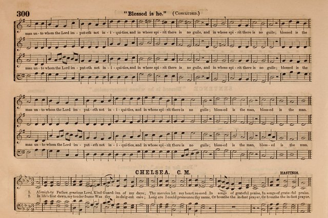 Selah: a collection of psalm and hymn tunes, introits, anthems, chants, motetts, choruses, etc. adapted to the use of classes, private circles, and worship assemblies page 300