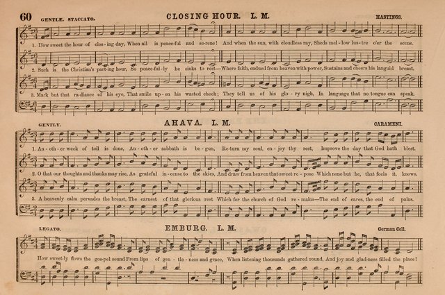 Selah: a collection of psalm and hymn tunes, introits, anthems, chants, motetts, choruses, etc. adapted to the use of classes, private circles, and worship assemblies page 60