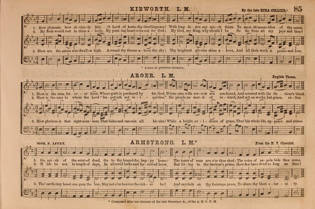 Selah: a collection of psalm and hymn tunes, introits, anthems, chants, motetts, choruses, etc. adapted to the use of classes, private circles, and worship assemblies page 85