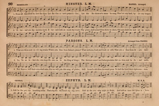 Selah: a collection of psalm and hymn tunes, introits, anthems, chants, motetts, choruses, etc. adapted to the use of classes, private circles, and worship assemblies page 90