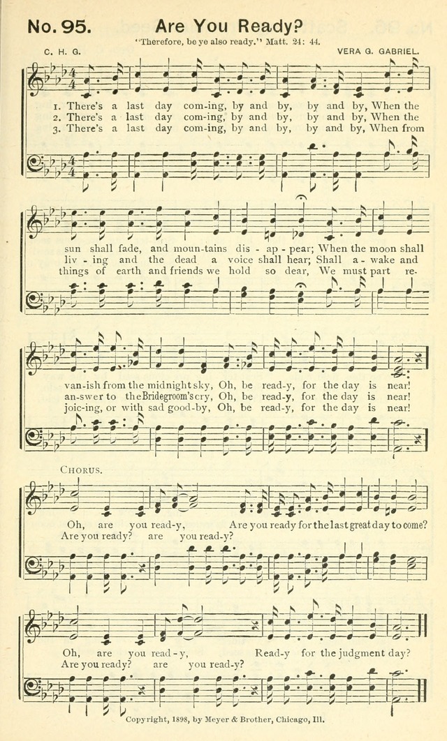 Sunshine No. 2: songs for the Sunday school page 100