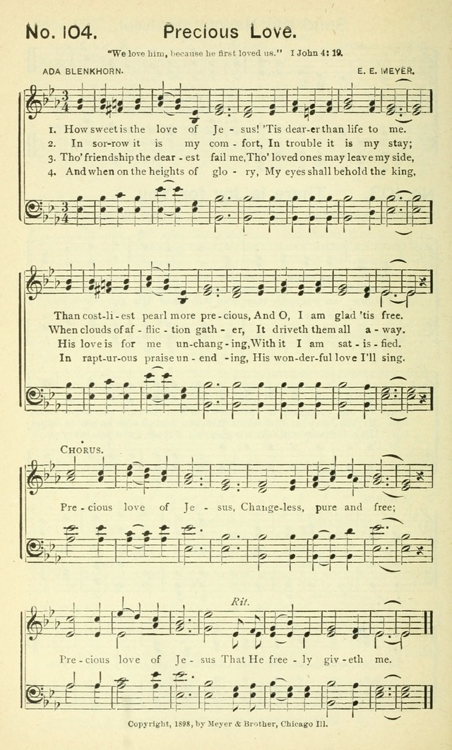 Sunshine No. 2: songs for the Sunday school page 109