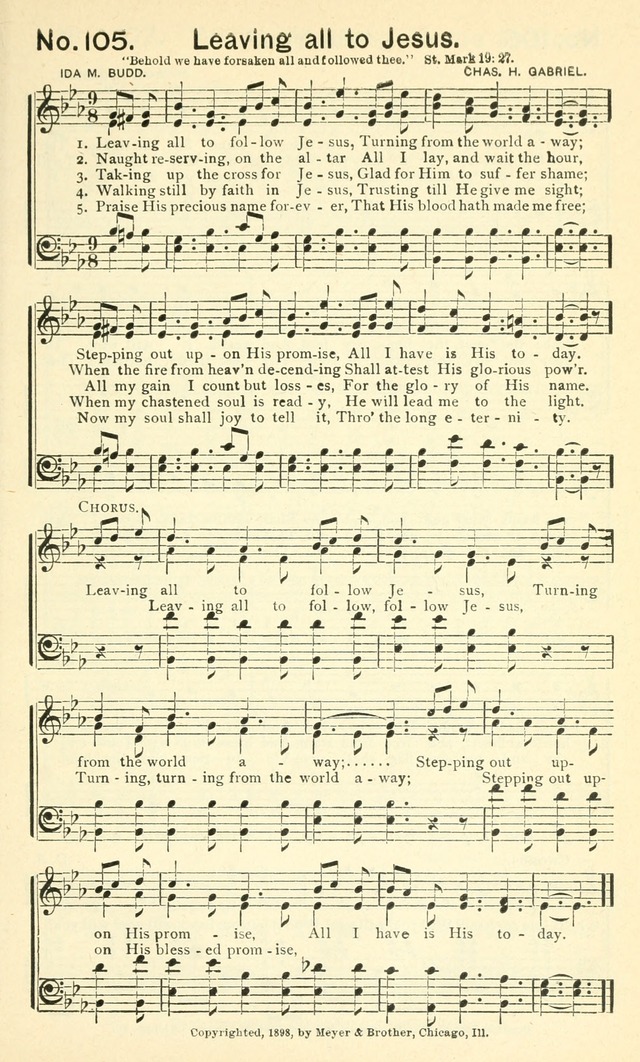 Sunshine No. 2: songs for the Sunday school page 110