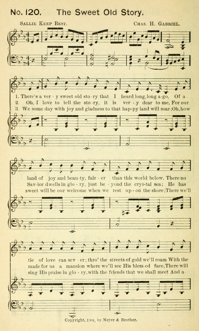 Sunshine No. 2: songs for the Sunday school page 125