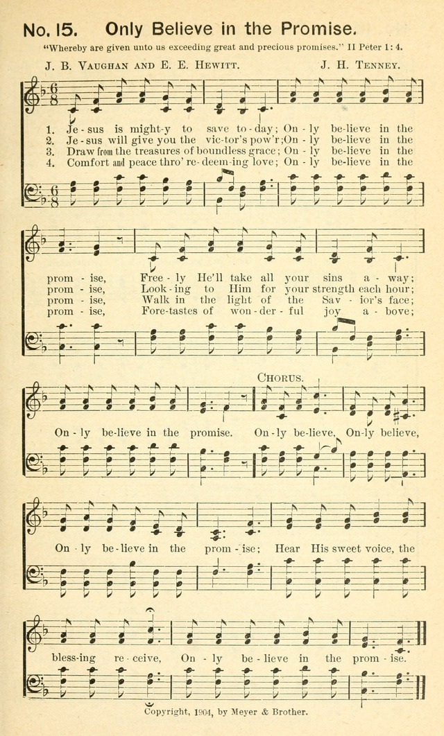 Sunshine No. 2: songs for the Sunday school page 20