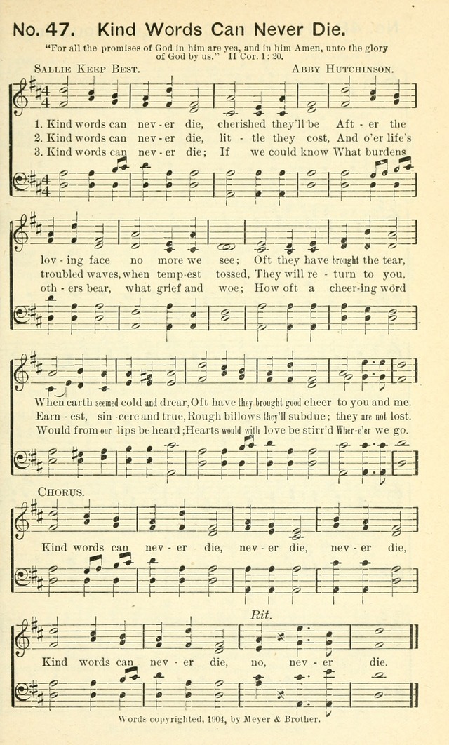 Sunshine No. 2: songs for the Sunday school page 52