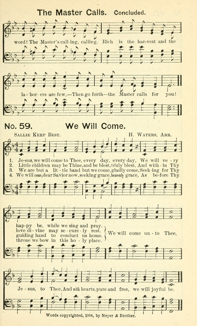 Sunshine No. 2: songs for the Sunday school page 64