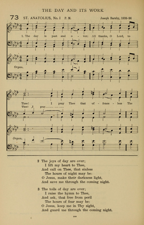 Songs for the Chapel: Arranged for male voices, for use in colleges, academies, schools and societies page 100