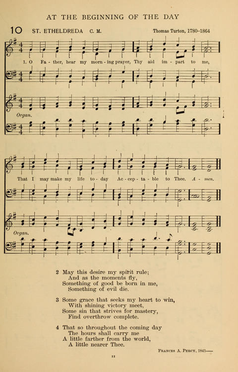 Songs for the Chapel: Arranged for male voices, for use in colleges, academies, schools and societies page 11