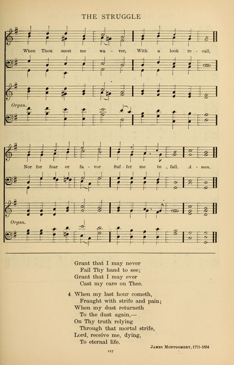 Songs for the Chapel: Arranged for male voices, for use in colleges, academies, schools and societies page 117