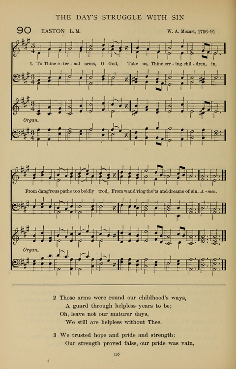 Songs for the Chapel: Arranged for male voices, for use in colleges, academies, schools and societies page 126