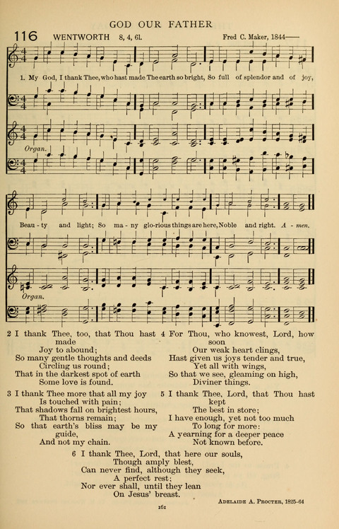 Songs for the Chapel: Arranged for male voices, for use in colleges, academies, schools and societies page 161