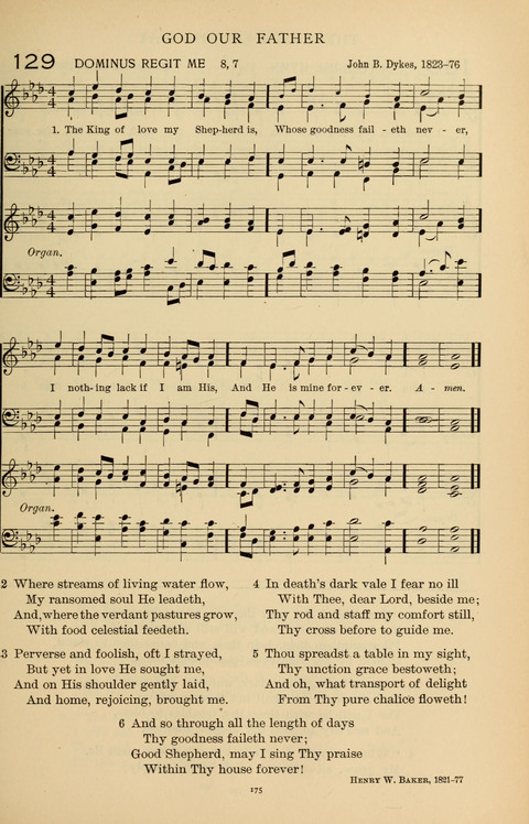 Songs for the Chapel: Arranged for male voices, for use in colleges, academies, schools and societies page 175