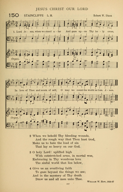 Songs for the Chapel: Arranged for male voices, for use in colleges, academies, schools and societies page 207