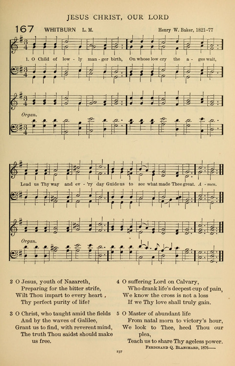 Songs for the Chapel: Arranged for male voices, for use in colleges, academies, schools and societies page 237