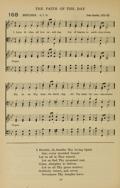 Songs for the Chapel: Arranged for male voices, for use in colleges, academies, schools and societies page 238