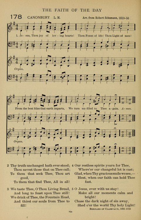 Songs for the Chapel: Arranged for male voices, for use in colleges, academies, schools and societies page 254